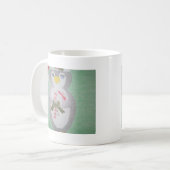 Niedlicher WeihnachtsPenguin Kaffeetasse (Vorderseite Links)