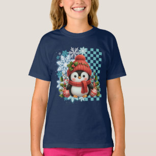 Niedlicher WeihnachtsPenguin T-Shirt