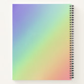 Niedlicher Weihnachtspinguin mit Geschenken und Li Notizblock (Rückseite)