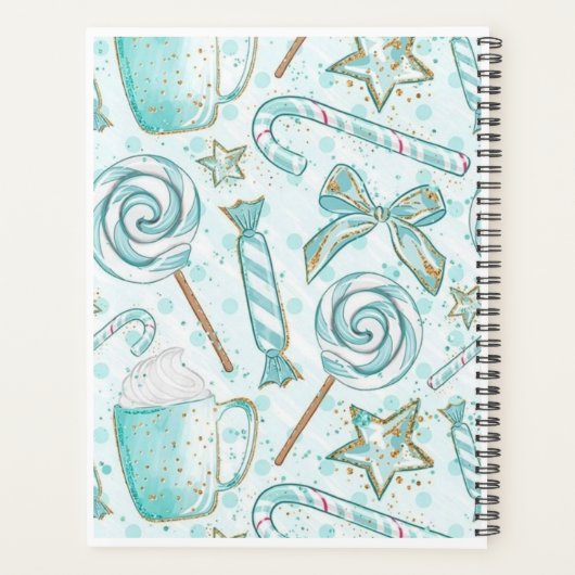 niedlicher Weihnachtsplaner Planer (Rückseite)