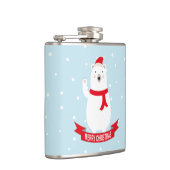 Niedlicher Weihnachtspolar Flachmann (Rechts)