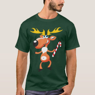 Niedlicher Weihnachtsren-T - Shirt