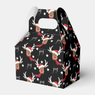 Niedlicher Weihnachtsrotwild-Bevorzugungs-Kasten - Geschenkschachtel