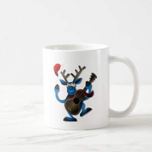 Niedlicher Weihnachtssankt-Gesang Kaffeetasse