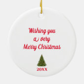 Niedlicher Weihnachtsschmuck (Hinten)