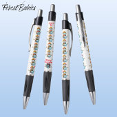 Niedlicher Weihnachtsschneemann, festliche Grafik, Kugelschreiber