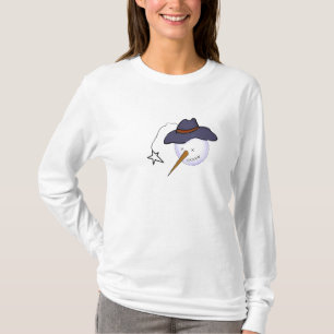 Niedlicher Weihnachtsschneemann T-Shirt