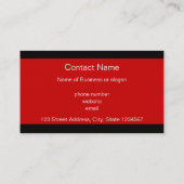 Niedlicher Weihnachtsschneemann Visitenkarte (Rückseite)