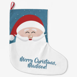 Niedlicher Weihnachtsstempel Weihnachts-Strumpf Großer Weihnachtsstrumpf