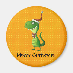 Niedlicher WeihnachtsT-Rex Magnet