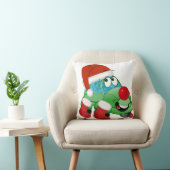 Niedlicher Weihnachtswagen Cartoon Kissen (Stuhl )