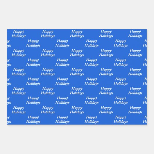 Niedlicher Weihnachtswalrus und Schneeflocken Geschenkpapier Set (Vorderseite 2)