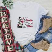 Niedlicher Weihnachtswein T - Shirt