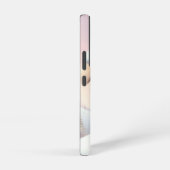 Niedlicher Weihnachtswelpen in der Weihnachtsmannm Samsung Galaxy Hülle (Rechte Seite)