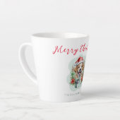 Niedlicher Weihnachtswelpen Milchtasse (Linke Ecke)