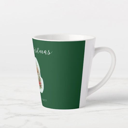 Niedlicher Weihnachtswelpen Milchtasse (Rechts)