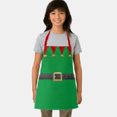 Niedlicher Weihnachtswerkstatt Elf Weihnachten Schürze (Insitu)