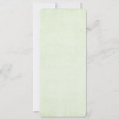 Niedlicher Weihnachtszug mit Spielzeug Einladung (Rückseite)