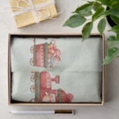 Niedlicher Weihnachtszug mit Spielzeug Seidenpapier (Geschenk)