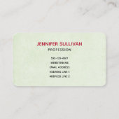 Niedlicher Weihnachtszug mit Spielzeug Visitenkarte (Rückseite)