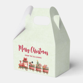 Niedlicher Weihnachtszug mit Spielzeug Xmas Geschenkschachtel