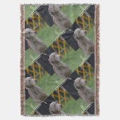 Niedlicher Weimaraner Hund Decke (Vorderseite Vertikal)