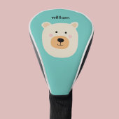 Niedlicher Weißbär Golf Headcover