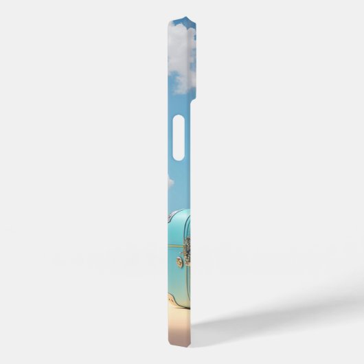 Niedlicher weißer Hund Reisekoffer Personalisierte Case-Mate iPhone Hülle (Rückseite / Rechts)