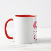 Niedlicher, weißer Hündchen Tasse (Links)