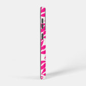 Niedlicher, weißer Rosa Küsse Muster Krawatte Case Samsung Galaxy Hülle (Rechte Seite)