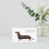 Niedlicher Wellness-Center Visitenkarte (Stehend Vorderseite)