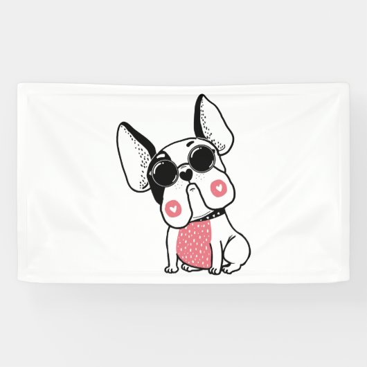 niedlicher Welpe Banner (Horizontal)
