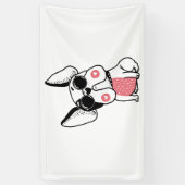 niedlicher Welpe Banner (Vertikal)