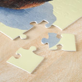 Niedlicher Welpe-Beagle-Kuschelmutter Puzzle (Seite)