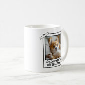 Niedlicher Welpe für den Belly Rubs Corgi Kaffeetasse (VorderseiteRechts)