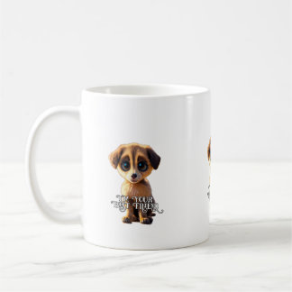 Niedlicher Welpe Kaffeetasse