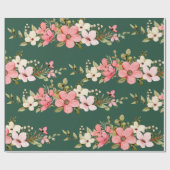 Niedlicher Welpe-Kindergeburtstag Geschenkpapier (Flach)