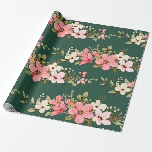 Niedlicher Welpe-Kindergeburtstag Geschenkpapier (Ungerollt)