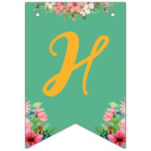 Niedlicher Welpe-Kindergeburtstag Wimpelkette (Zweite Fahne)