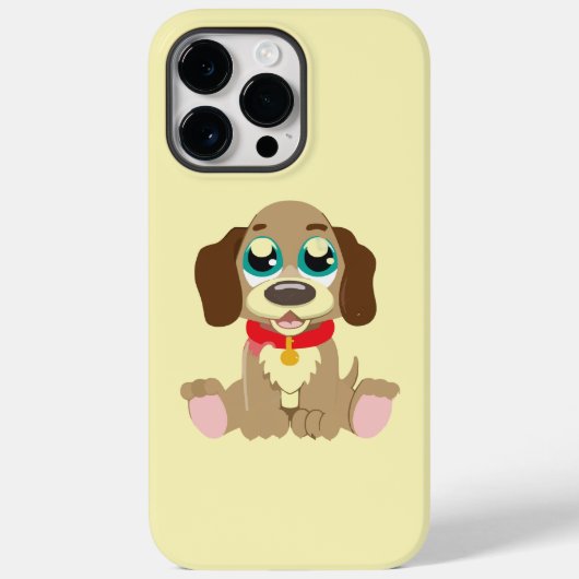 Niedlicher Welpe mit schönen Augen Case-Mate iPhone Hülle (Rückseite)