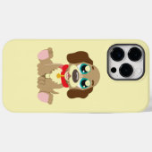 Niedlicher Welpe mit schönen Augen Case-Mate iPhone Hülle (Rückseite (Horizontal))