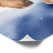 Niedlicher Welpe Poster (Ecke)