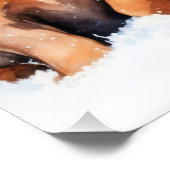 Niedlicher Welpe Poster (Ecke)