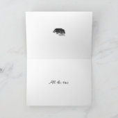 niedlicher Welpe rottweiler Karte (Innenseite)