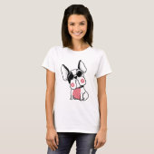 niedlicher Welpe T-Shirt (Vorne ganz)