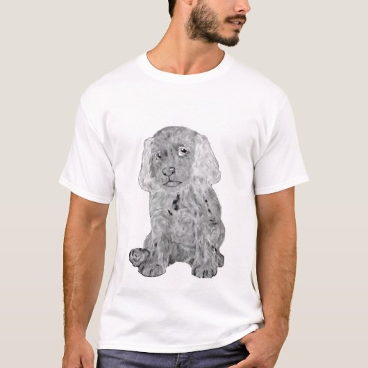 NIEDLICHER WELPE T-Shirt (Vorderseite)