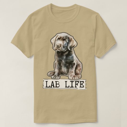 niedlicher Welpe T-Shirt (Design vorne)