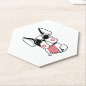 niedlicher Welpe Untersetzer (angewinkelt)