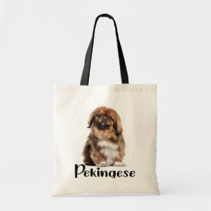 Niedlicher Welpen-Hund-Lover-Geschenk Pekingese Tragetasche