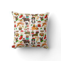 Niedlicher Welpen Weihnachten